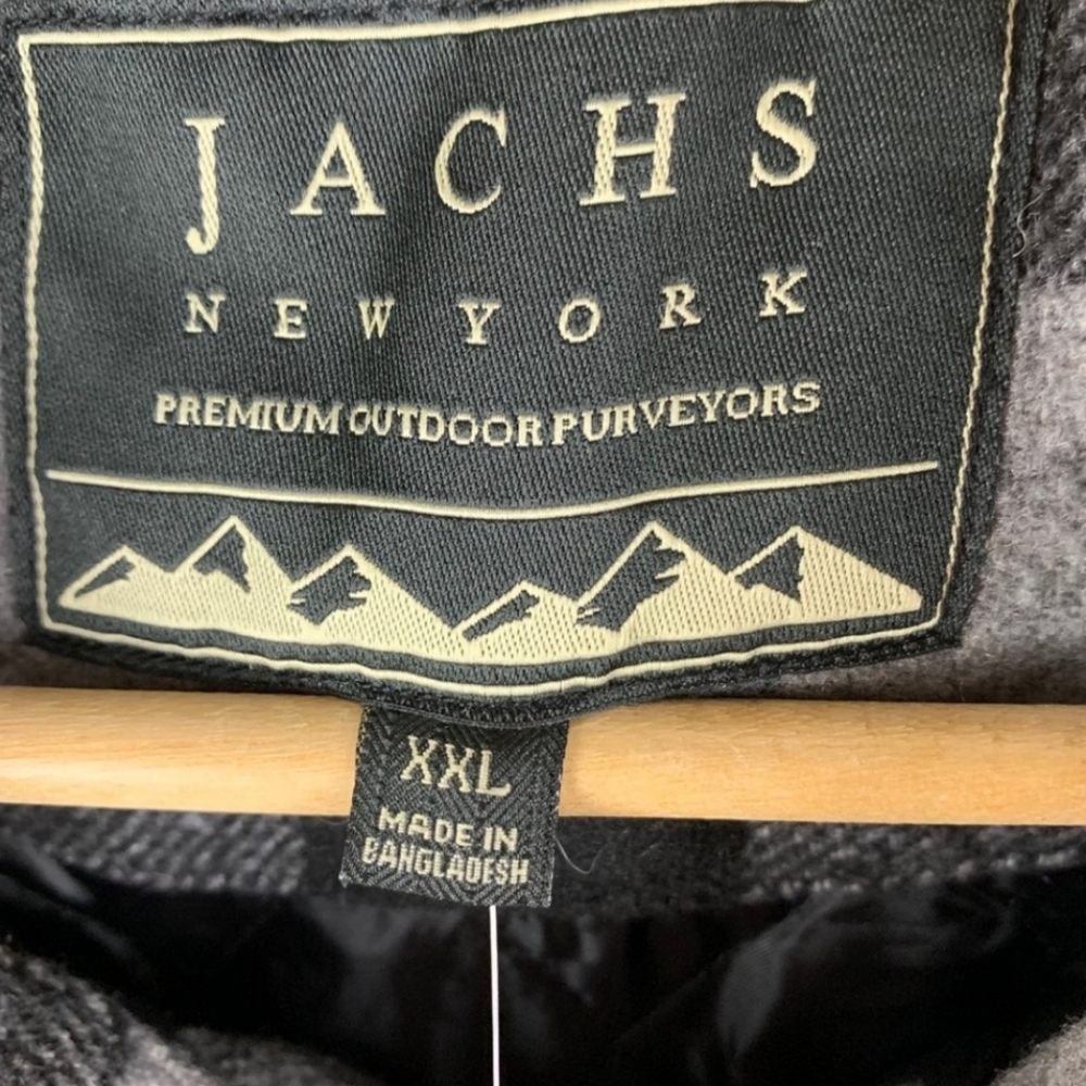 JACHS Charcoal Buffalo PlaidWool Blend Jacket SALE - Picture 12 of 14
